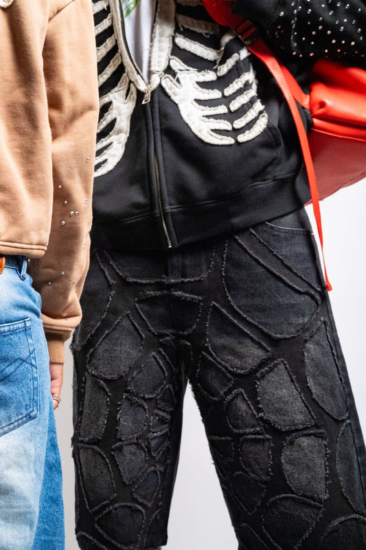 BLACK WEB JORTS - Sideshow