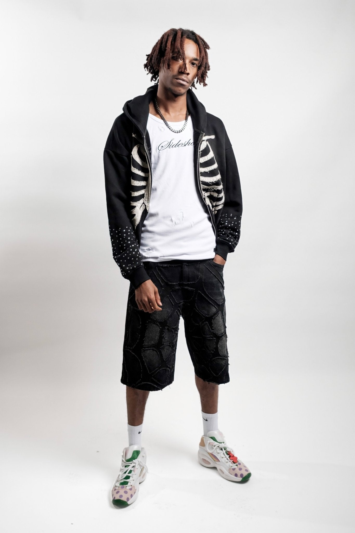 BLACK WEB JORTS - Sideshow